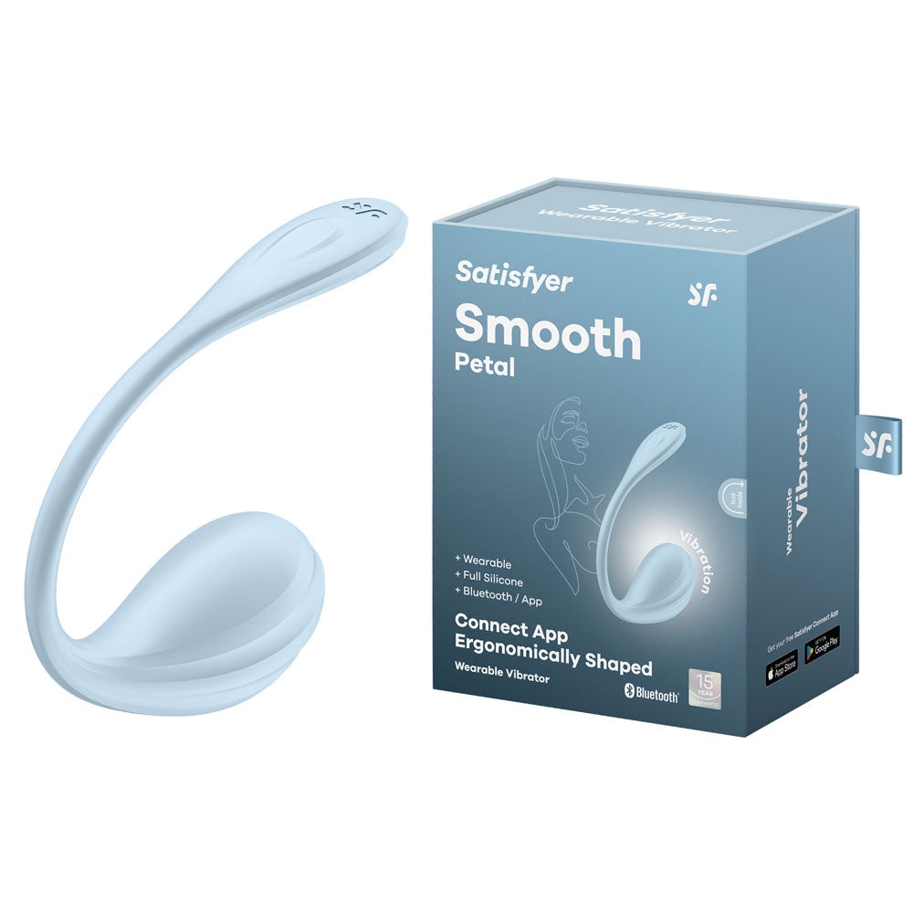 Satisfyer Smooth Petal - Light Blue