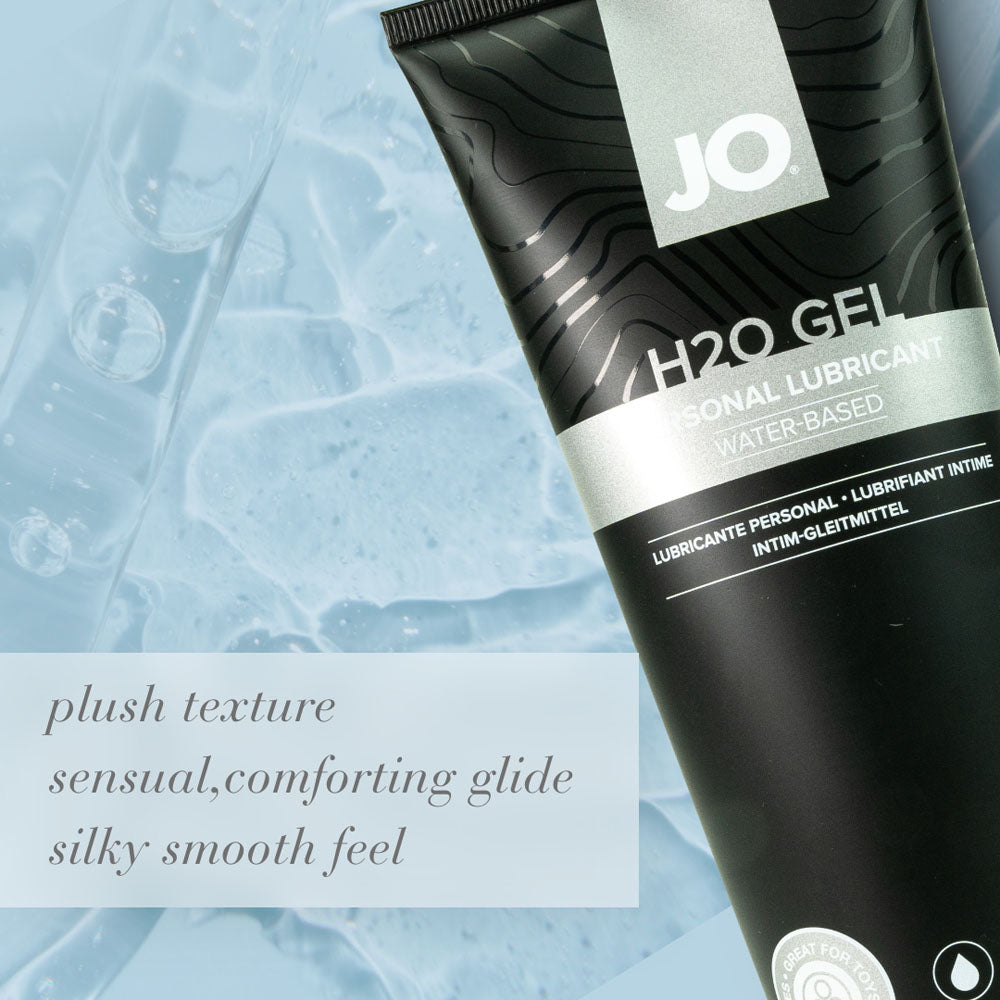 JO H2O Gel Original Lube - 120 mL - Thick Water Based Lubricant - 120 ml Tube