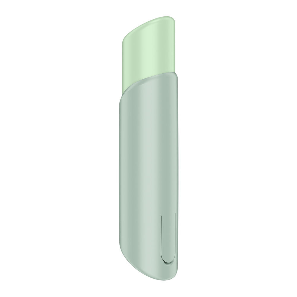Satisfyer Naughty Kiss - Mint Green USB Rechargeable Air Pulse Stimulator