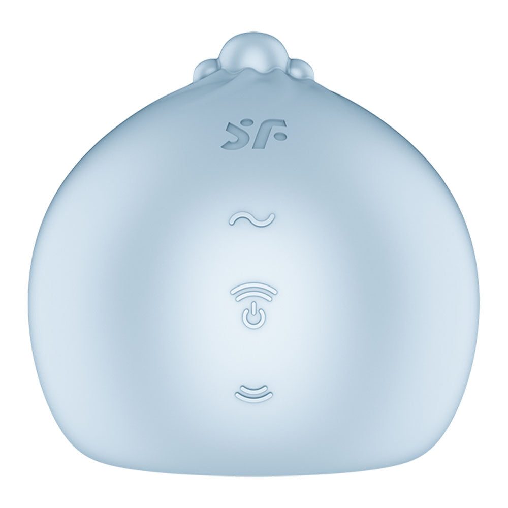 Satisfyer Mochi - Frost Blue - Frost Blue USB Rechargeable Air Pulse Stimulator