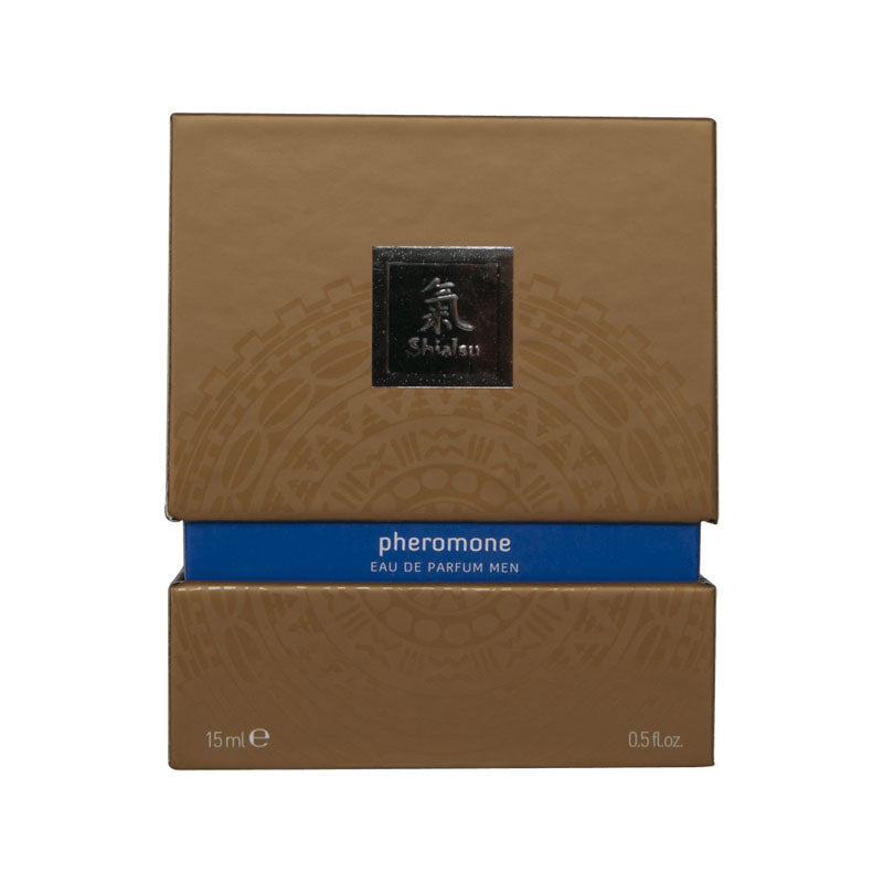 Shiatsu Pheromone Eau De Parfum Men - Dark Blue 15ML