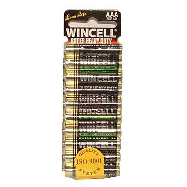 Wincell AAA Super Heavy Duty Batteries
