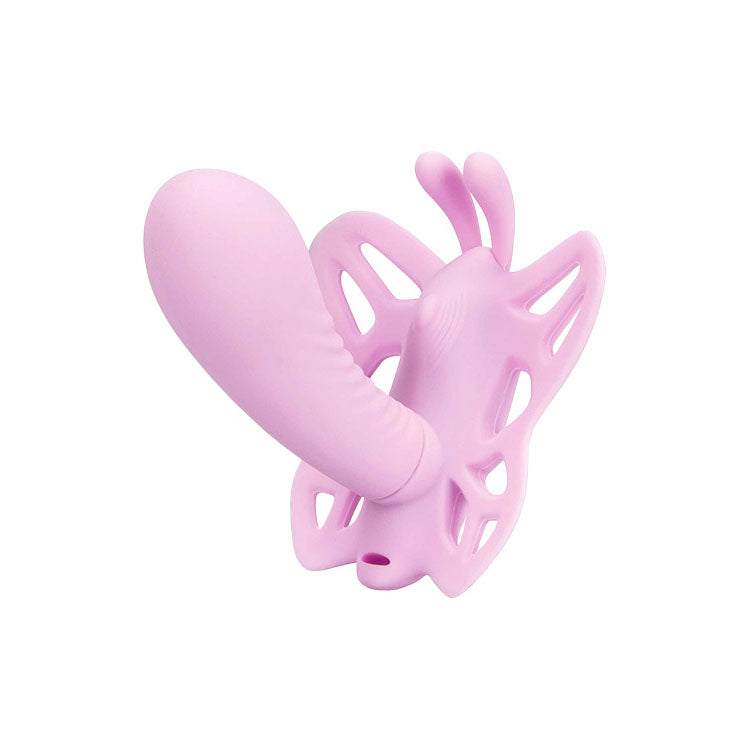 Adam & Eve VENUS G-SPOT BUTTERFLY - Pink USB Rechargeable Wearable Butterfly Vibrator with Remote