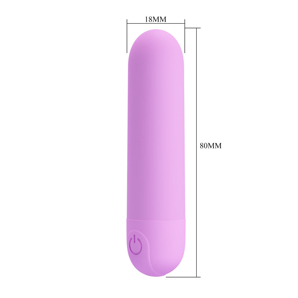 Party Up GREG Mini Bullet - Purple - Purple 8 cm USB Rechargeable Bullet