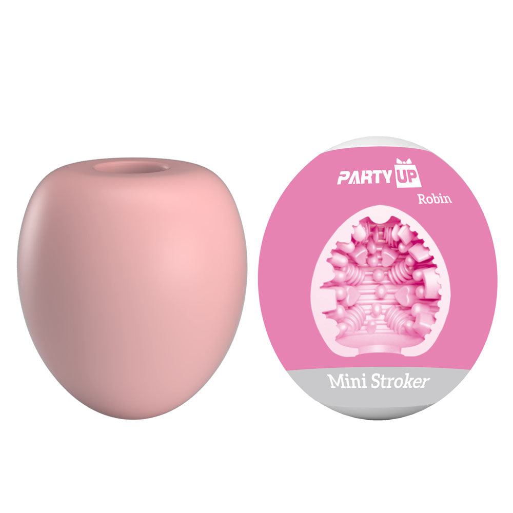 Party Up ROBIN Mini Stroker - Pink Mini Stroker