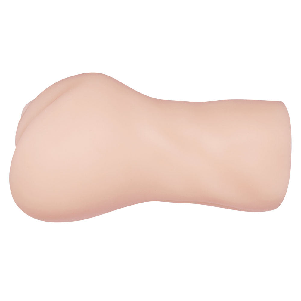 CRAZY BULL LEA Vibrating Vagina Stroker - Flesh Vibrating Vagina Stroker