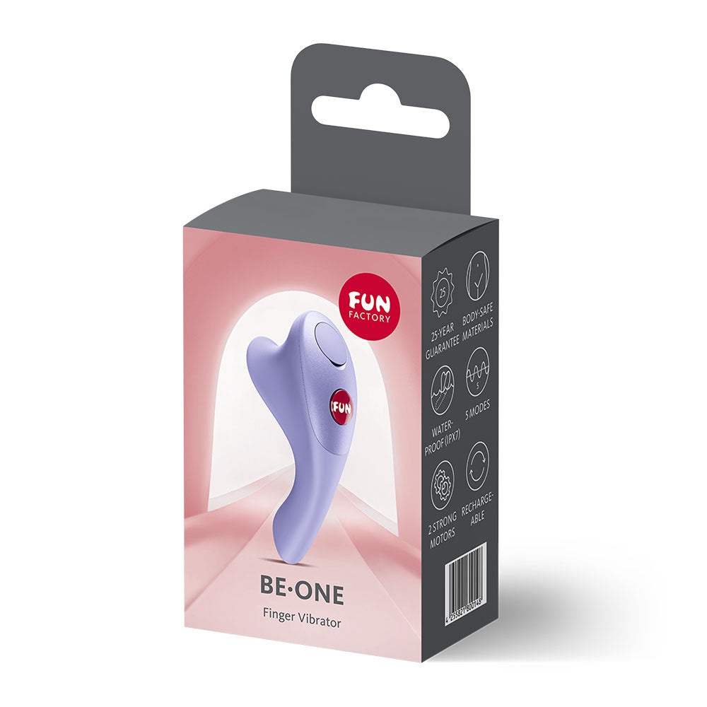 Fun Factory BE-ONE Purple - Purple USB-C Rechargeable Finger Stimulator
