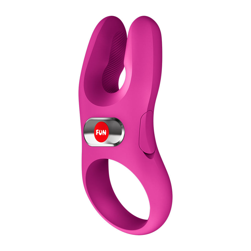 Fun Factory NOS PRO Magenta - Magenta USB-C Rechargeable Vibrating Cock Ring