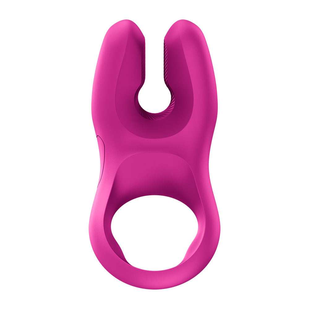 Fun Factory NOS PRO Magenta - Magenta USB-C Rechargeable Vibrating Cock Ring