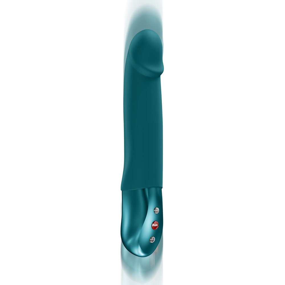 Fun Factory STRONIC REAL Bottle Green - Bottle Green USB Rechargeable Thrusting Vibrator