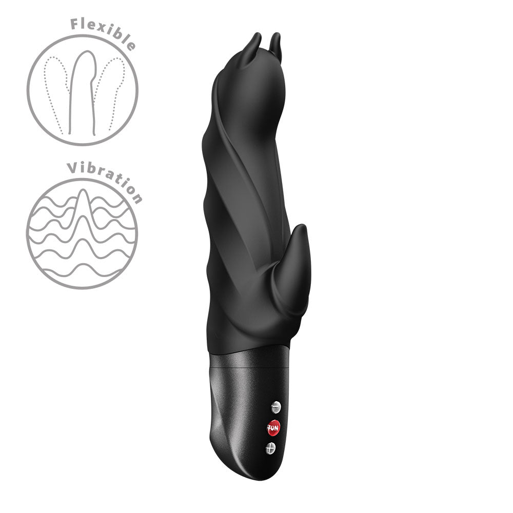 Fun Factory DARLING DEVIL Black - Black 20 cm Vibrator