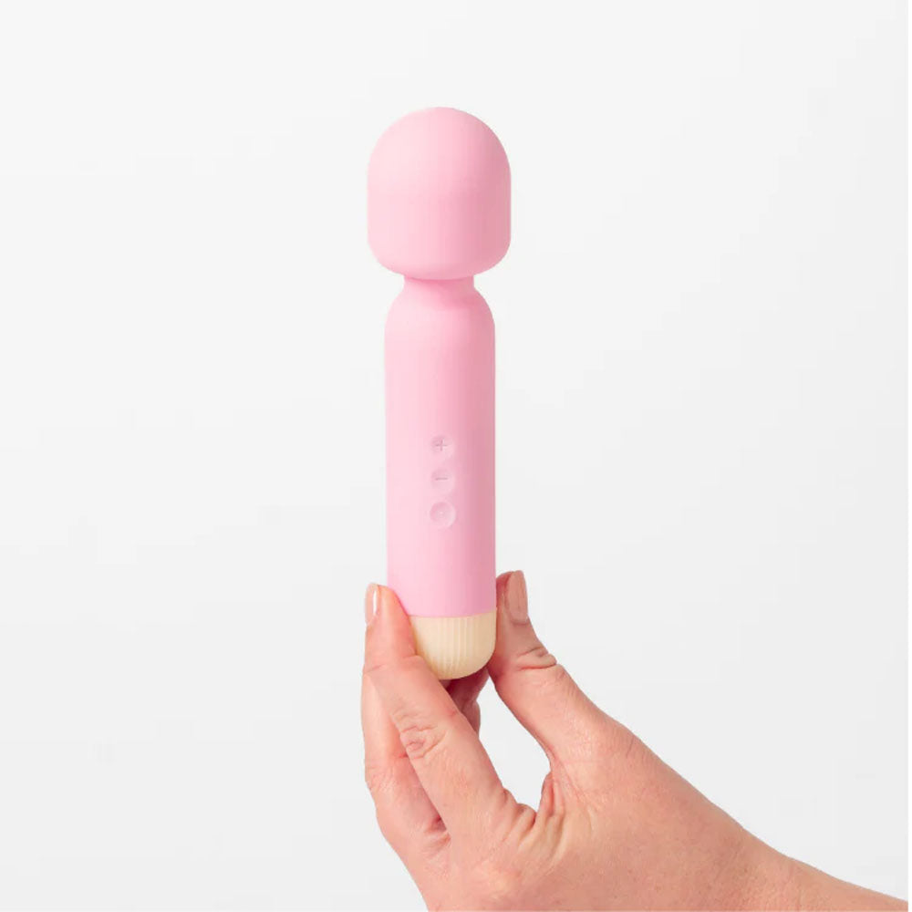 Girls Get Off - Wanda - Pink 16.8 cm USB Rechargeable Massage Wand