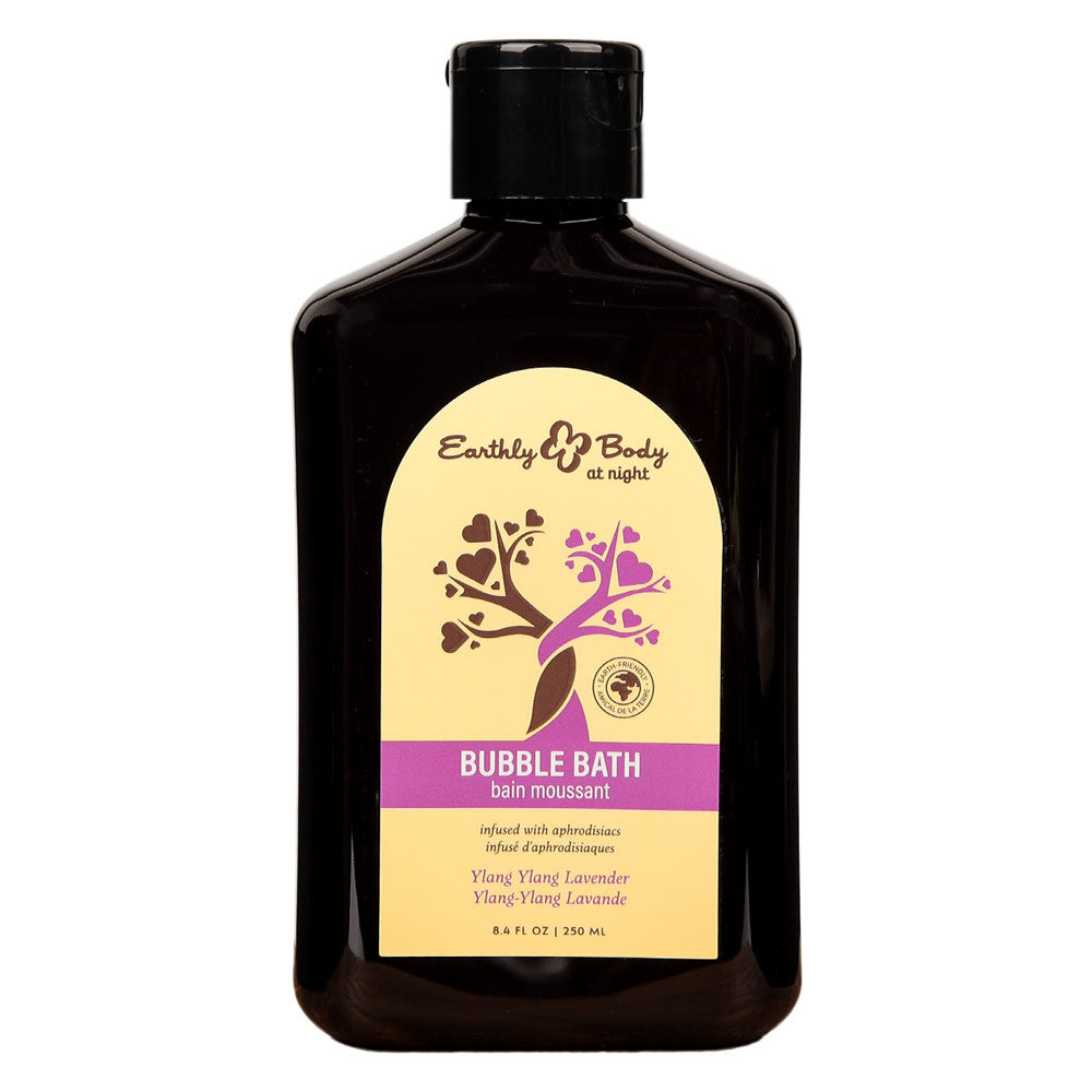 EB Hemp Seed Bubble Bath YLANG YLANG LAVENDER - 250 ml - Ylang Ylang Lavender Scented Bubble Bath - 250 ml Bottle