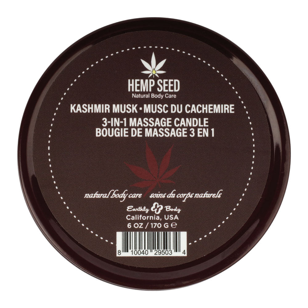 Hemp Seed 3-In-1 Massage Candle
