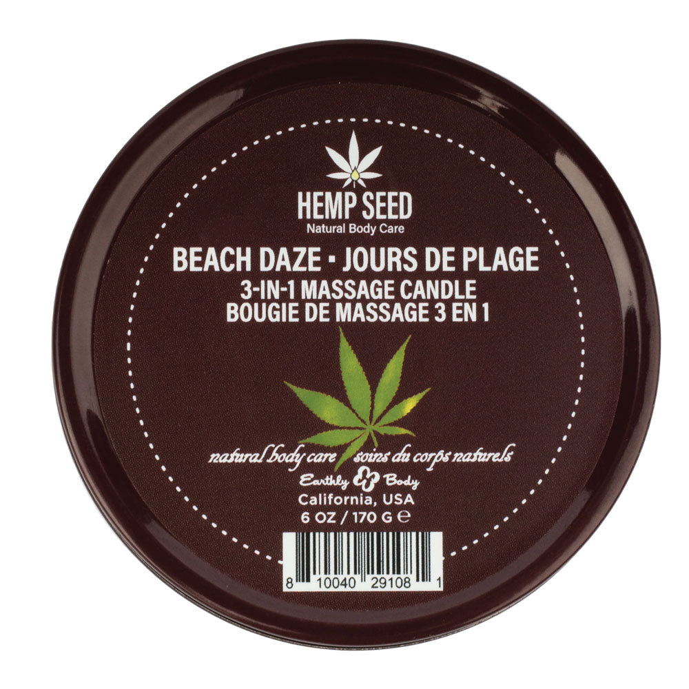 Hemp Seed 3-In-1 Massage Candle