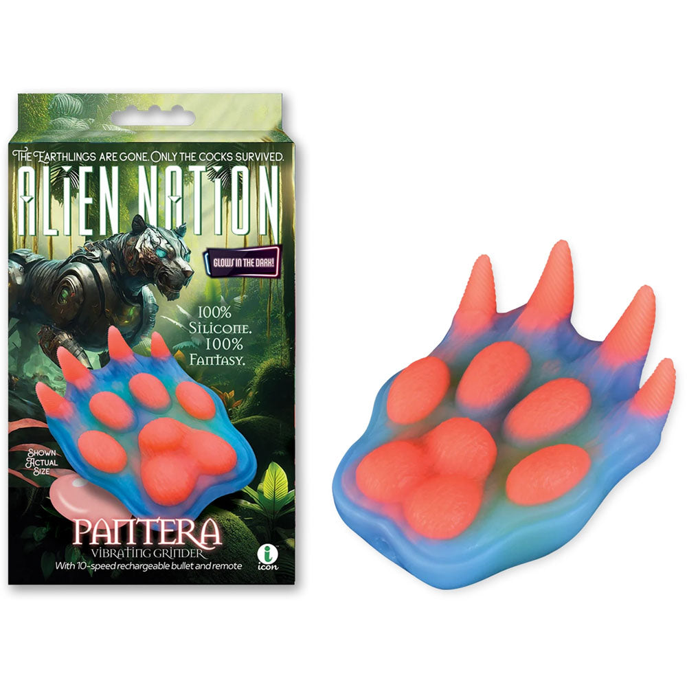 Alien Nation - Pantera - Coloured USB Rechargeable Vibrating Fantasy Grinder Pad with Remote