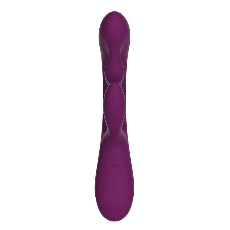Adam & Eve G-VIBE + - Purple 23 cm USB Rechargeable Triple Stimulating Vibrator