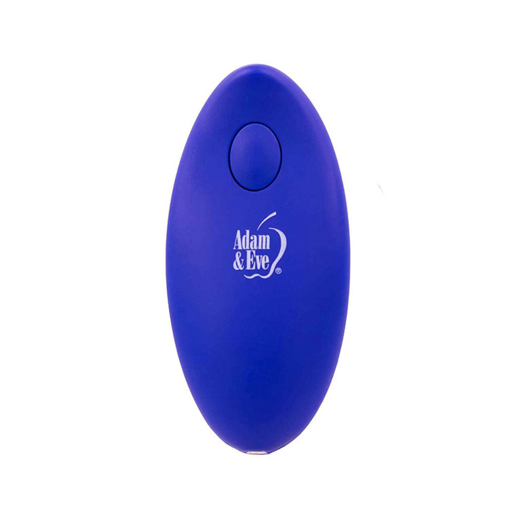 Adam & Eve ROCKIN RABBIT 2.0 - Blue USB Rechargeable Vibrating Cock Ring with Wireless Remote