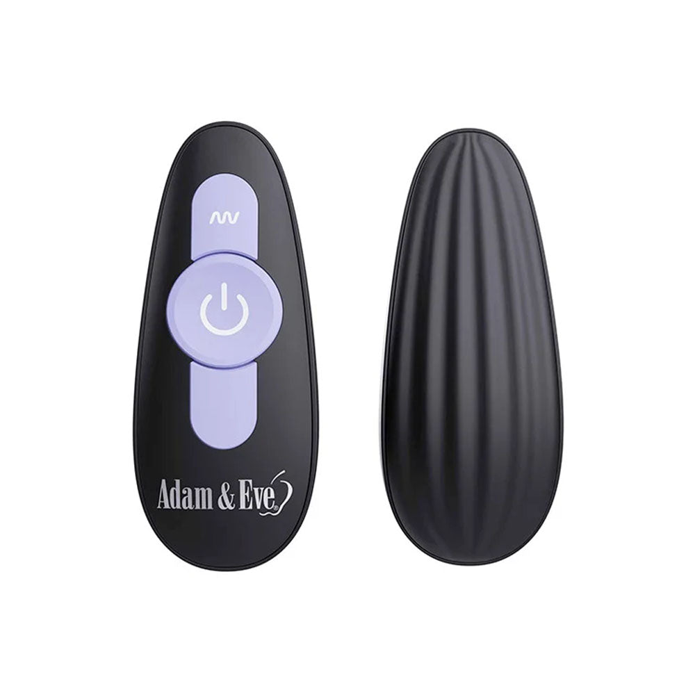 Adam & Eve SPIRAL LOVE Wearable Egg - Purple USB Rechargeable Wearable Vibrating Egg with Wireless Remote