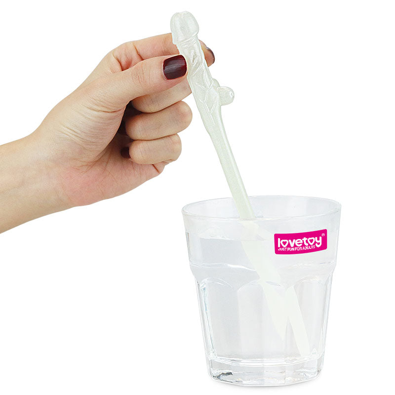 Jokes & Parties Glow In The Dark Willy Straws