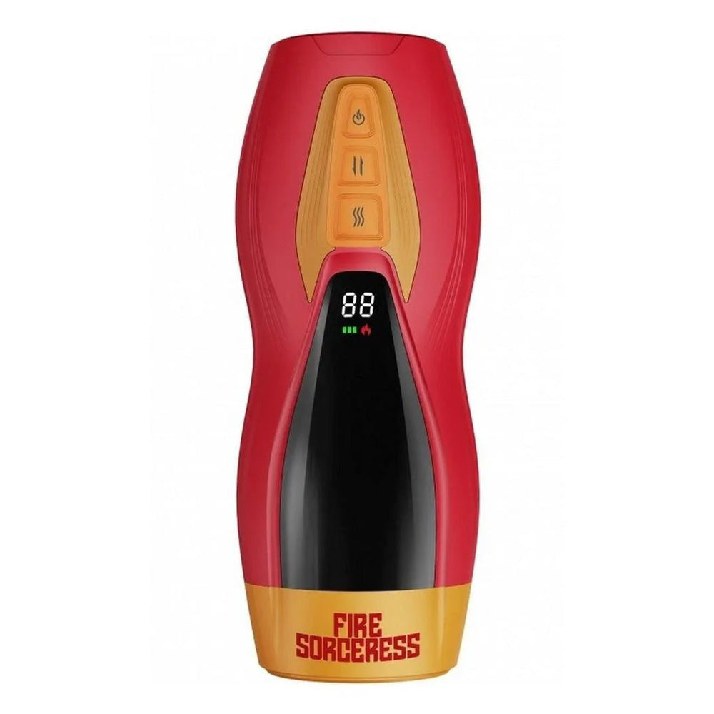 MASTURS Solara - USB Rechargeable Vibrating, Thrusting & Heating Auto Stroker with Augmented Reality