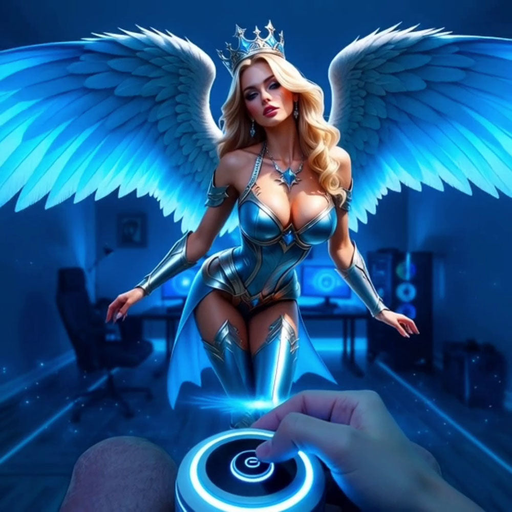 MASTURS Eloa - USB Rechargeable Sucking & Vibrating Auto Stroker with Augmented Reality