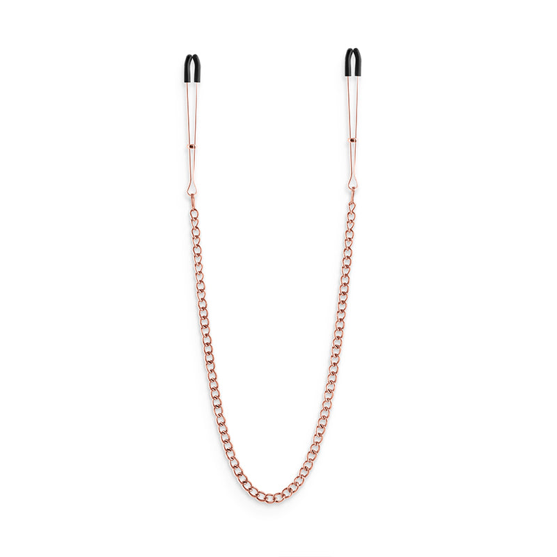 Bound Nipple Clamps - DC3 - Rose Gold