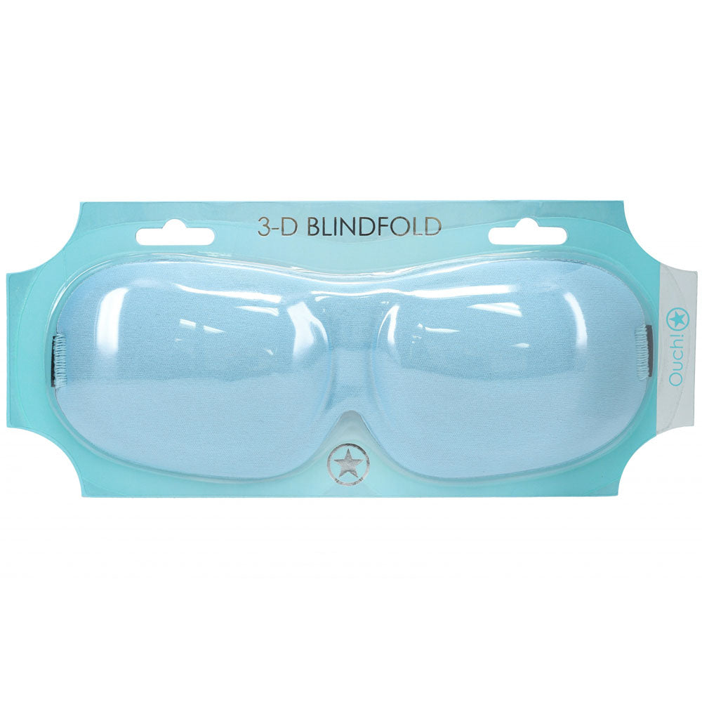 OUCH! 3D Mask - Powder Blue - Powder Blue Eye Mask