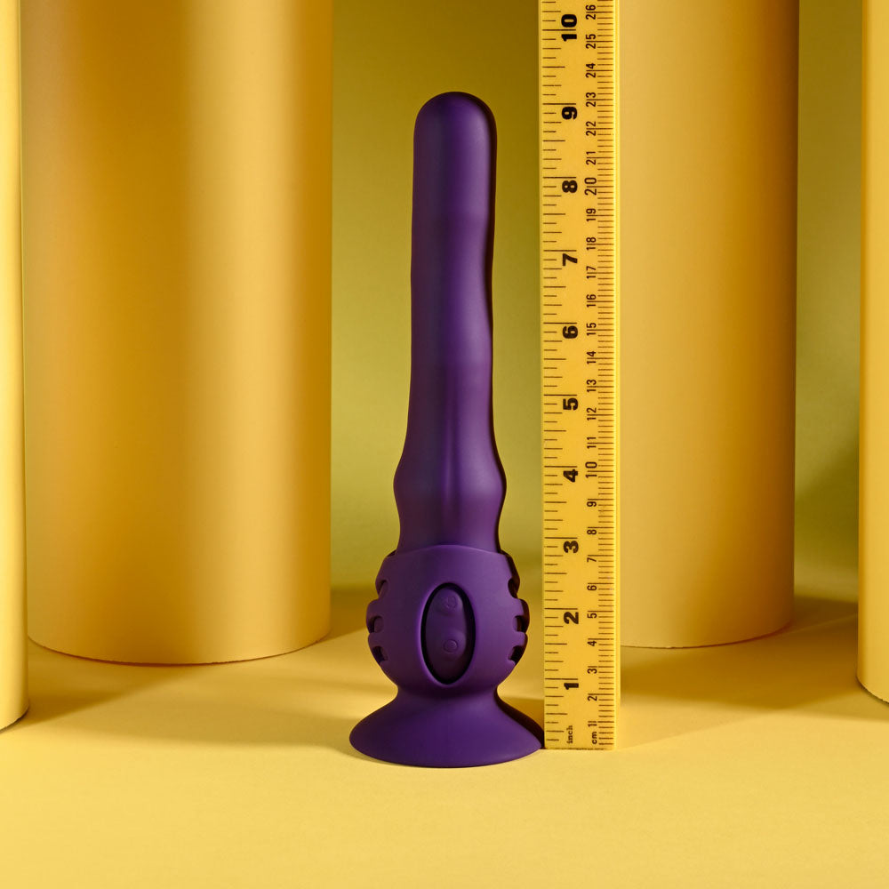Playboy Pleasure WIGGLE IT - Purple 23.9 cm USB Rechargeable Wiggling Vibrator