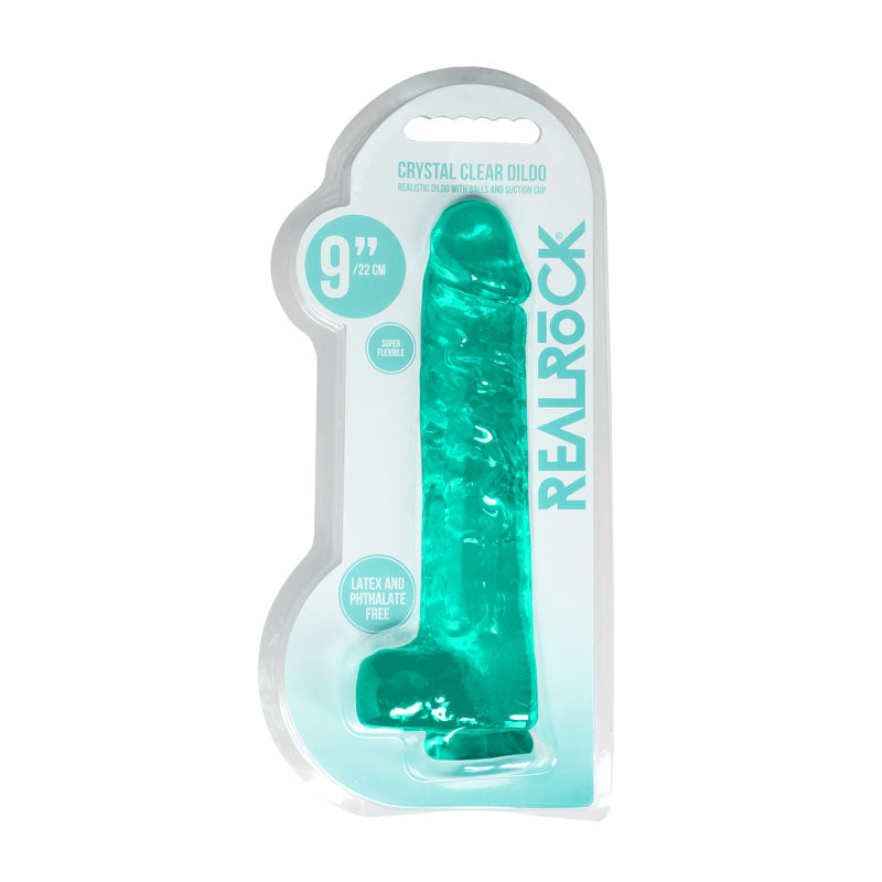 REALROCK Realistic Dildo With Balls 9IN