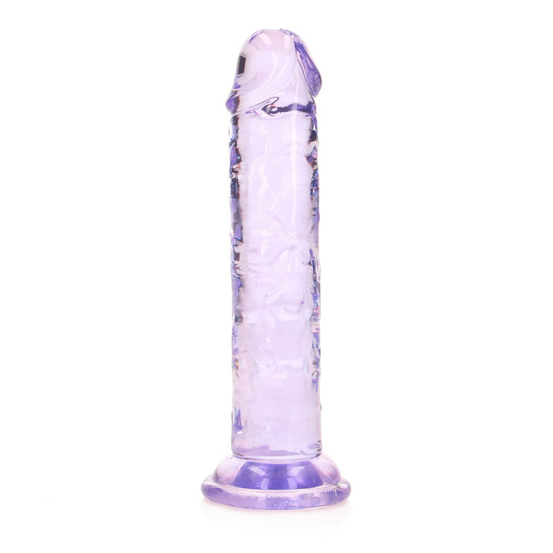 REALROCK 15.5 cm Straight Dildo - Purple
