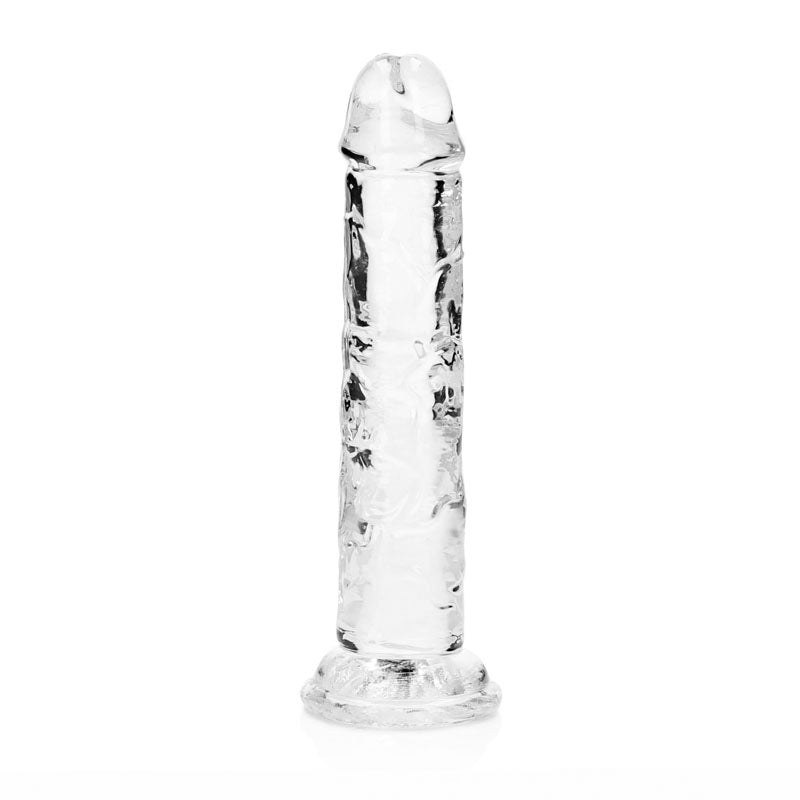 REALROCK 15.5 cm Straight Dildo - Clear
