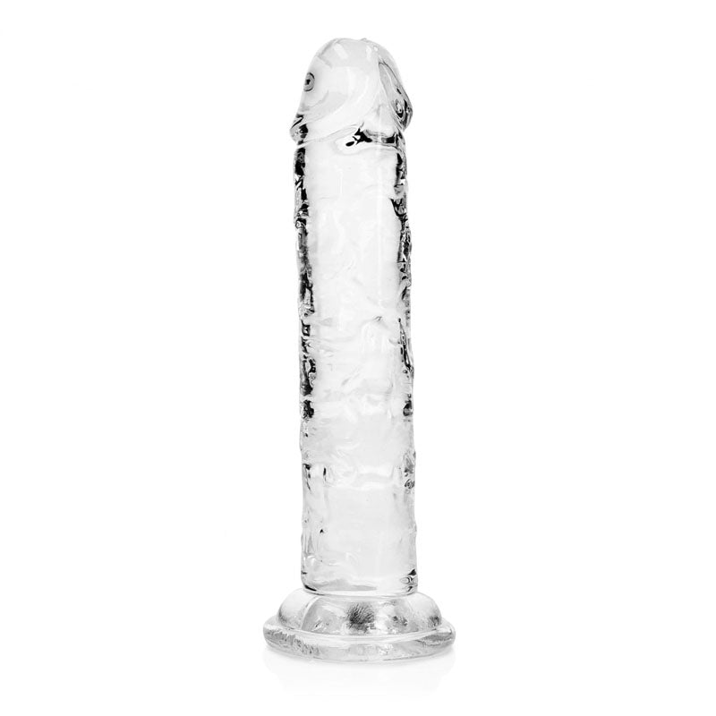 REALROCK 15.5 cm Straight Dildo - Clear