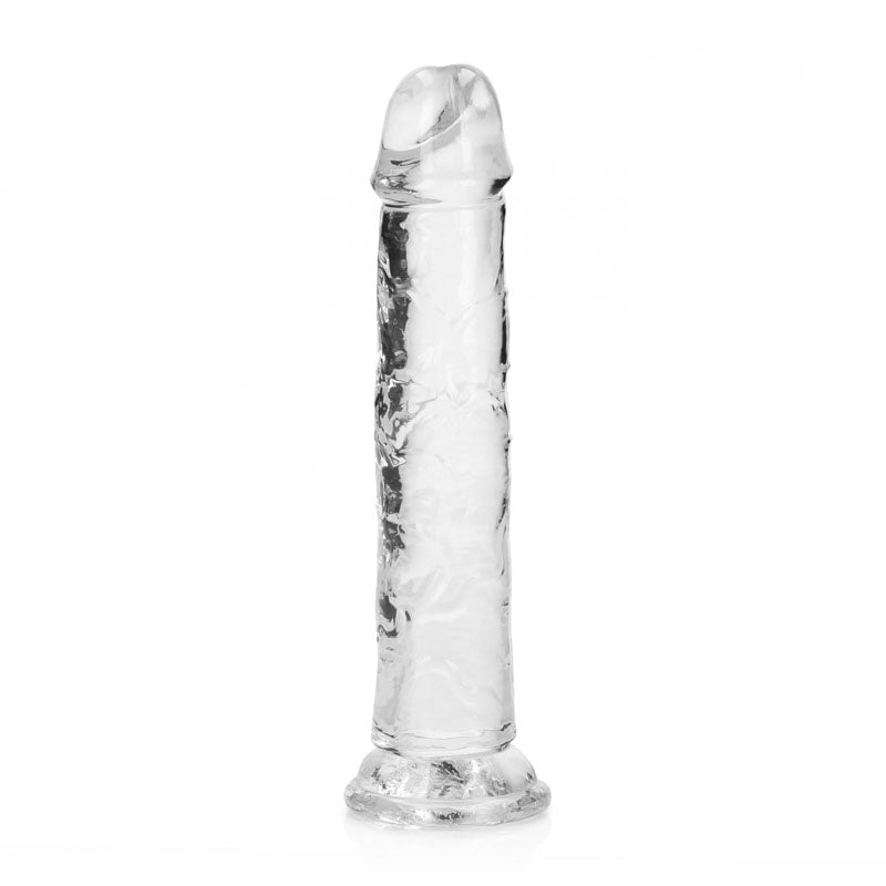 REALROCK 18 cm Straight Dildo - Clear