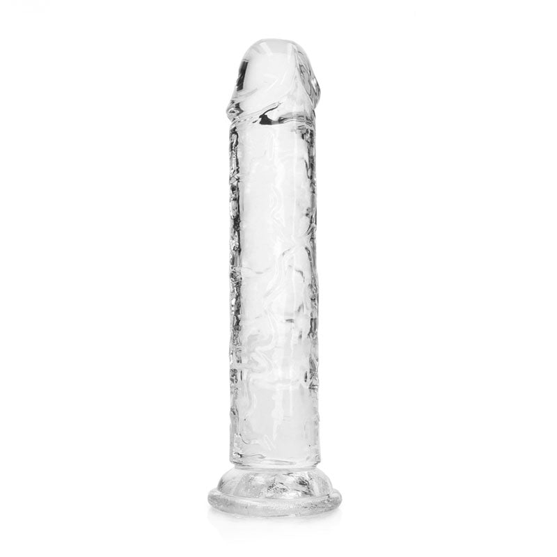 REALROCK 18 cm Straight Dildo - Clear