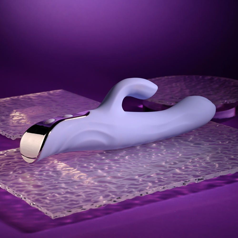 Evolved LAVENDER LOVE - Purple 23.3 cm USB Rechargeable Rabbit Vibrator