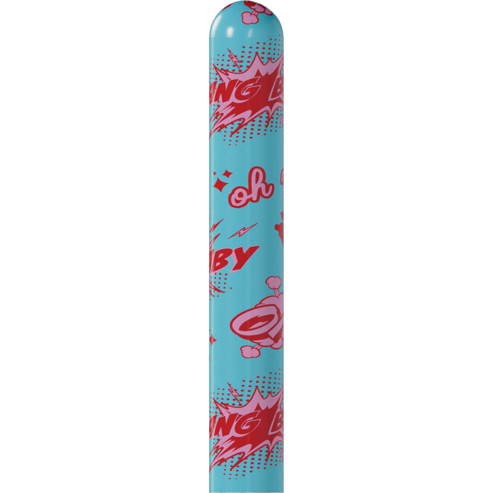 S-LINE Kaotix Bang Baby - Blue 17.8 cm USB Rechargeable Vibrator