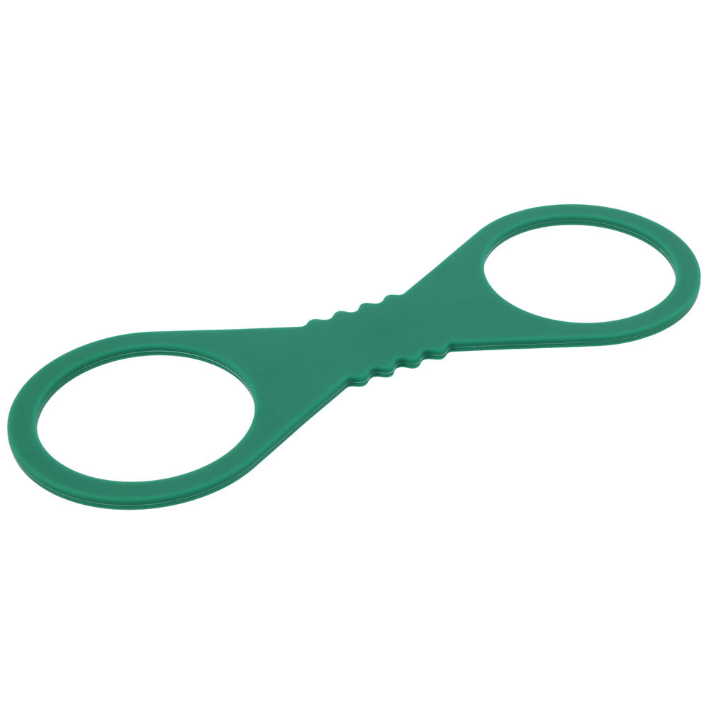 Sex & Mischief Indica Large Silicone Cuffs - Green Large Restraints