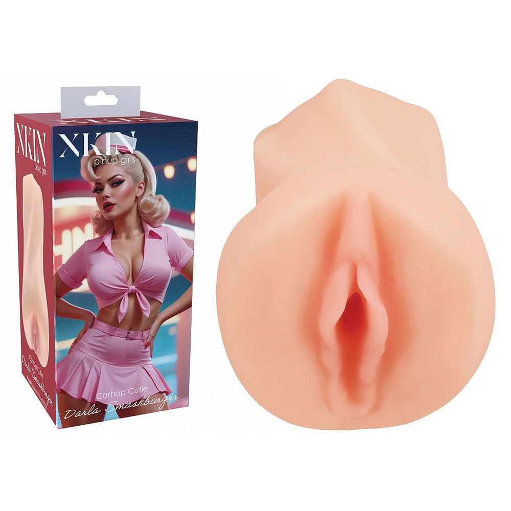XKIN Pinup Girls - Darla Smashburger - Flesh 12.5 cm Vagina Stroker