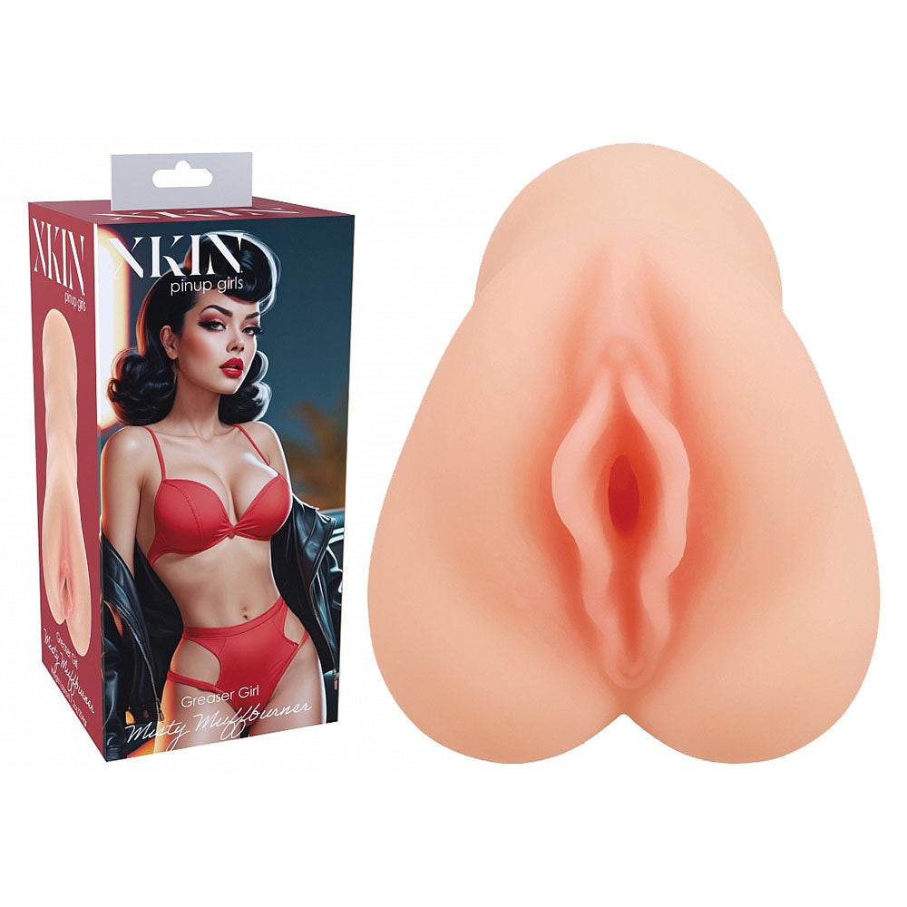 XKIN Pinup Girls - Misty Muffburner - Flesh 12 cm Vagina Stroker