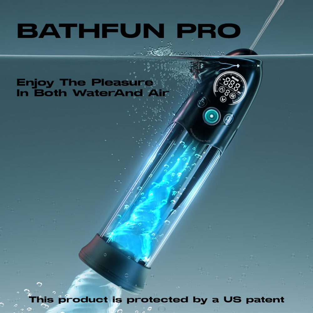 LuvPump Bathfun Pro - USB Rechargeable Waterproof Smart Automatic Penis Pump