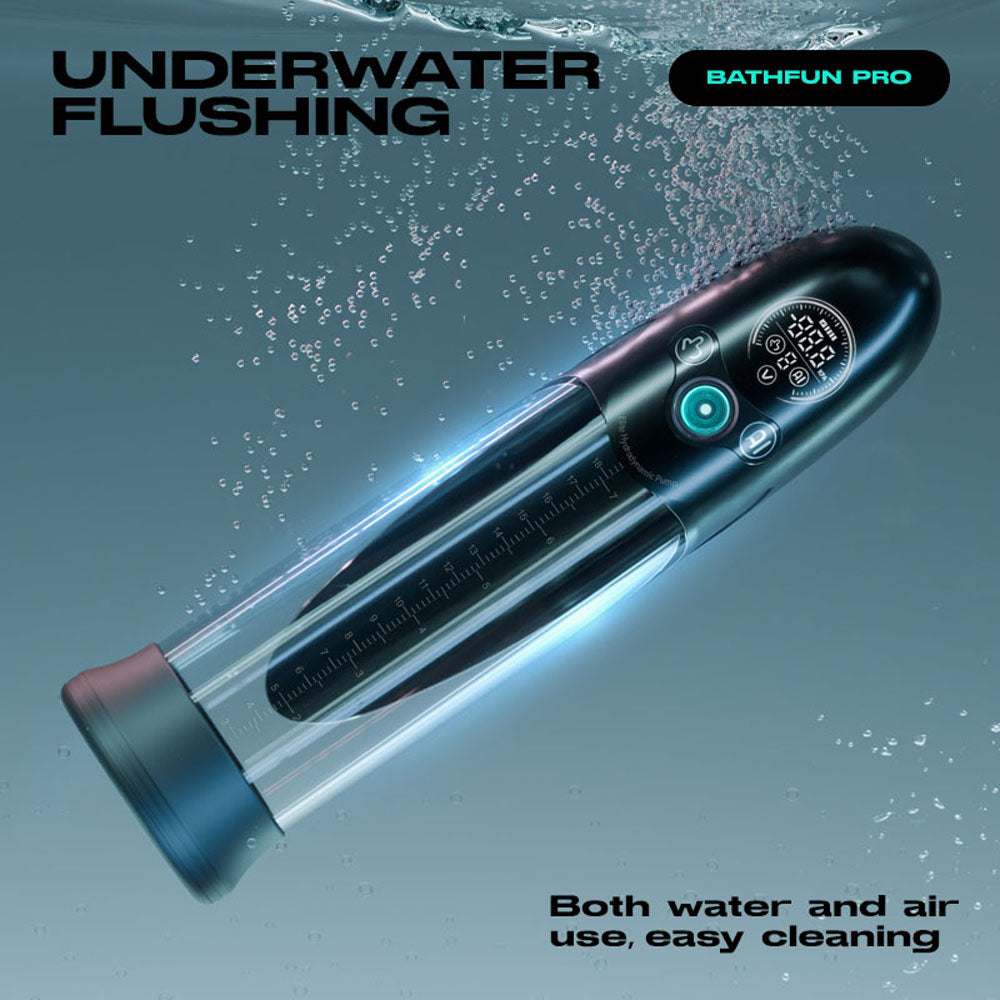 LuvPump Bathfun Pro - USB Rechargeable Waterproof Smart Automatic Penis Pump