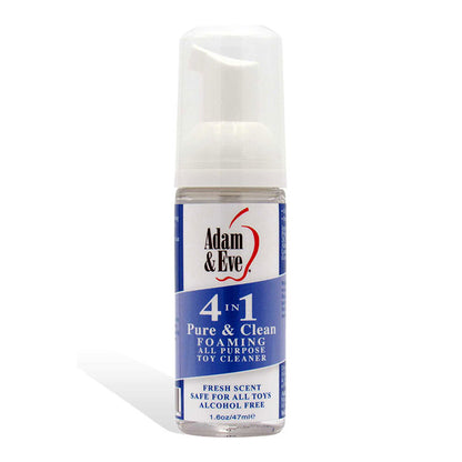 Adam & Eve PURE & CLEAN - Foaming Toy Cleaner - 47 ml Bottle
