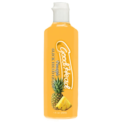 GoodHead Pineapple Blowjob Set - Pineapple Stroker with Pineapple Flavoured Lubricant 30 ml Bottle