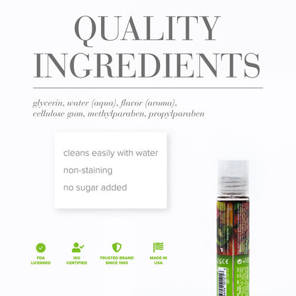 JO H2O Tropical Passion Lube - 30 mL - Tropical Flavoured Water Based Lubricant - 30 ml Bottle