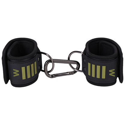Fort Troff - Tactical Wrist Cuffs - Black/Green Restraints