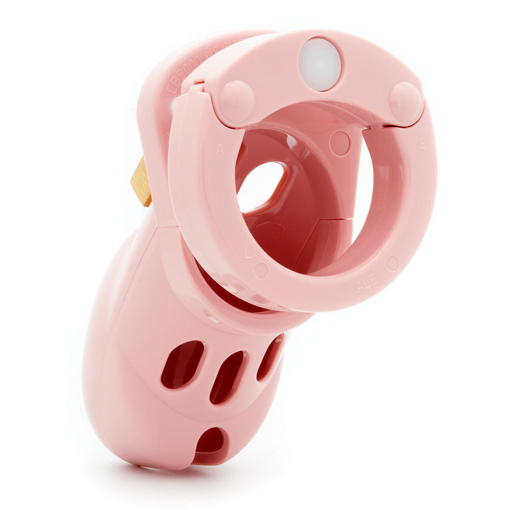 CB-3000 Chastity Cock Cage Kit - Pink