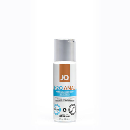 JO H2O Anal Lube - 60 mL - Water Based Anal Lubricant - 60 ml Bottle