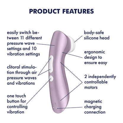 Satisfyer Pro 2+ Purple