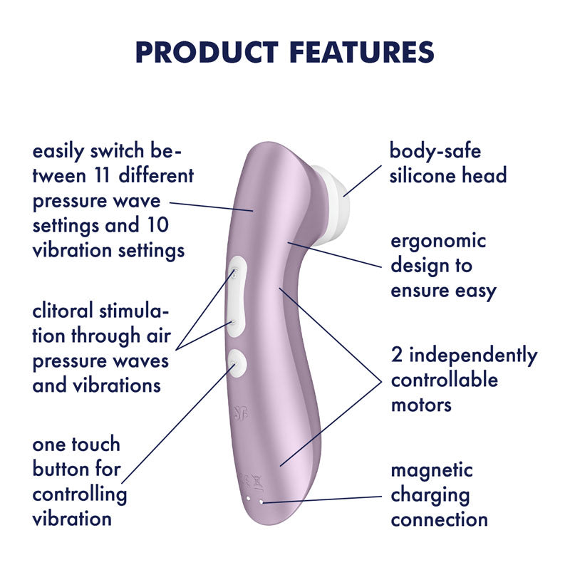 Satisfyer Pro 2+ Purple